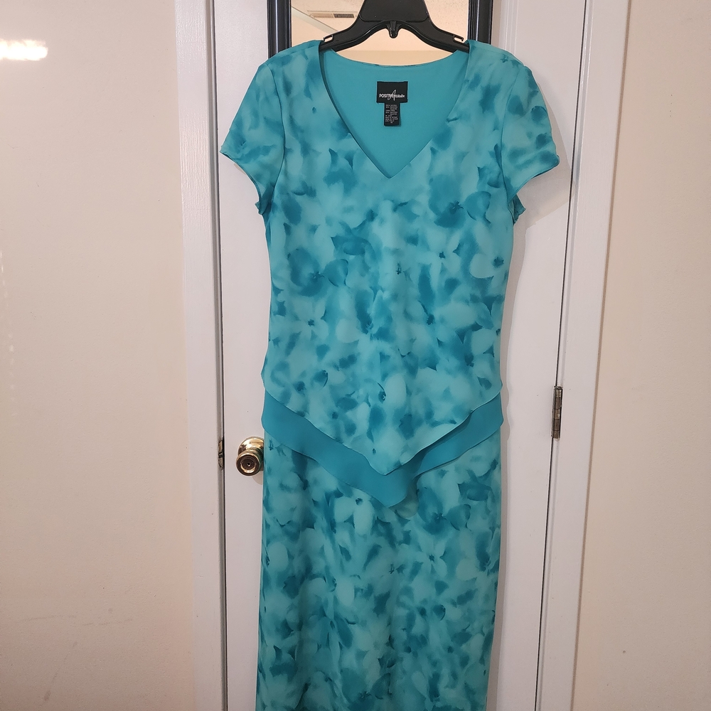 Floral Maxi Dress with V-Neck